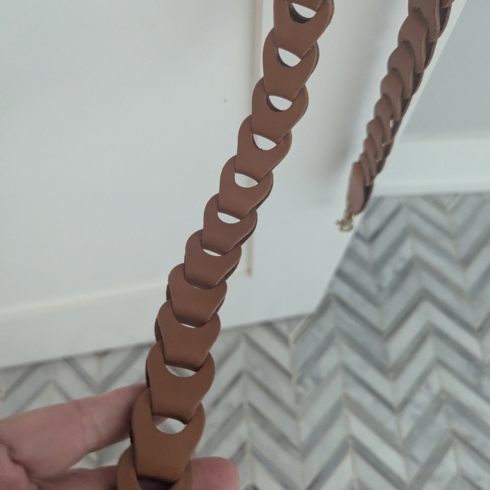 EUC Clare V Leather Strap